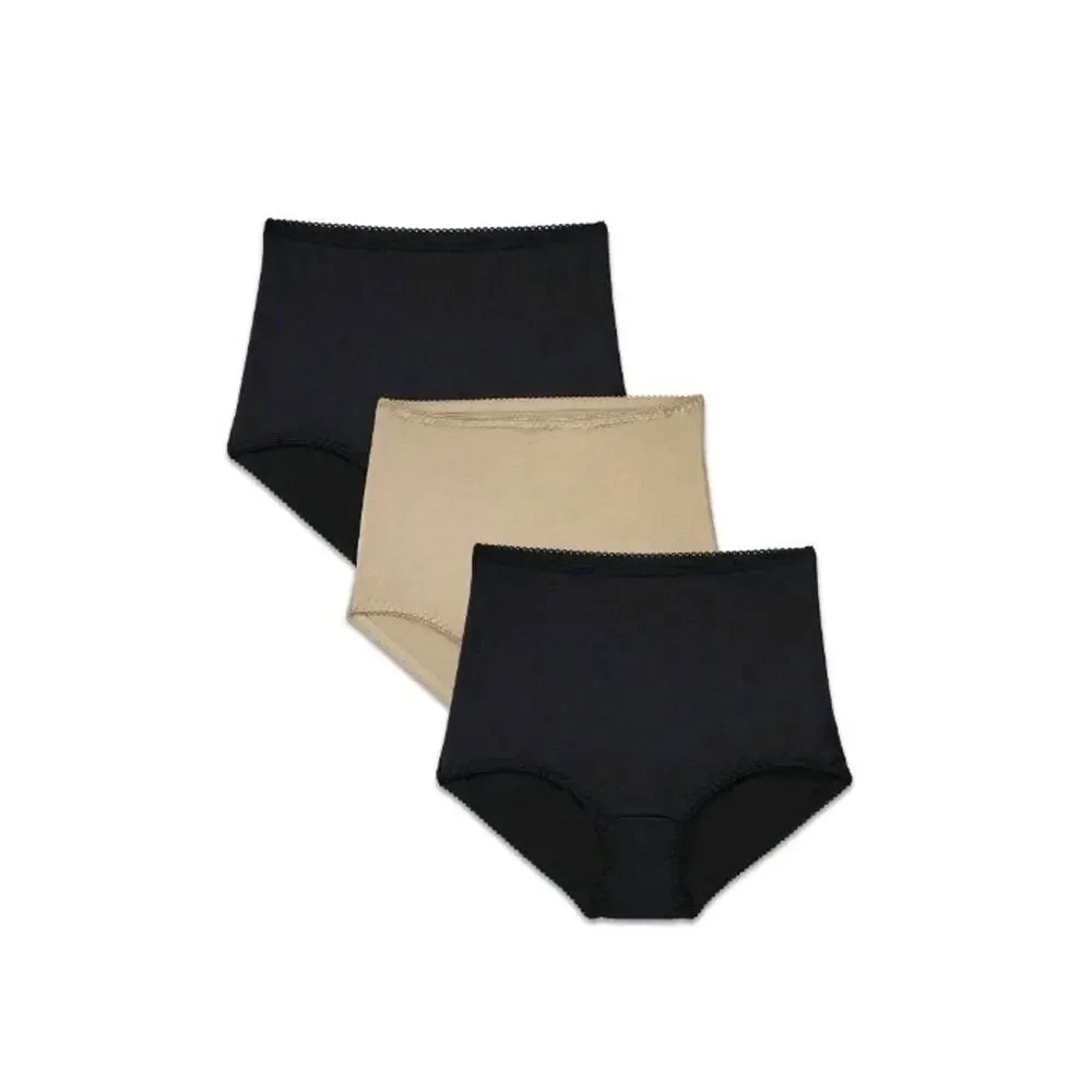 Vanity Fair‎ Radiant Collection Light Control Undershapers 3 Pack Brief S/5